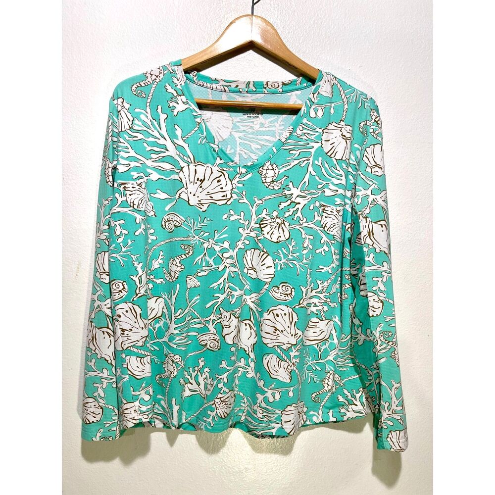 ICIKULS performance outdoor shirt UPF 50+ quick dry airy beach shells women XXL